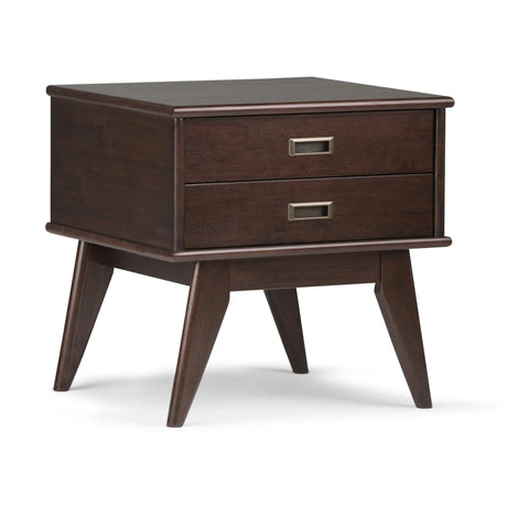 Draper - Handcrafted Mid Century End Table - Furniture Home Direct