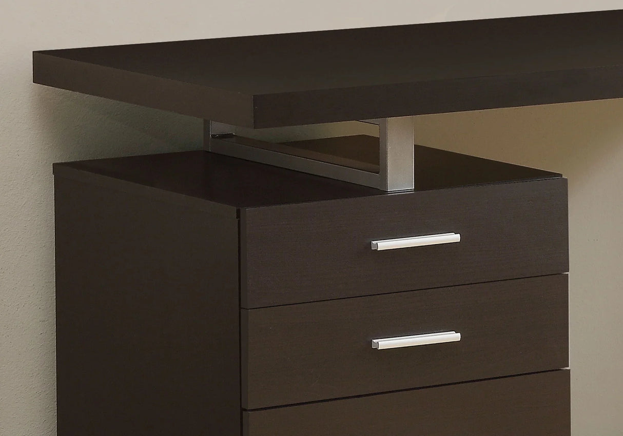 Computer Desk Left Right Set-Up Storage Drawers For Home Office - Furniture Home Direct