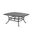 64" Square Dining Table - Dark Lava Bronze - Furniture Home Direct