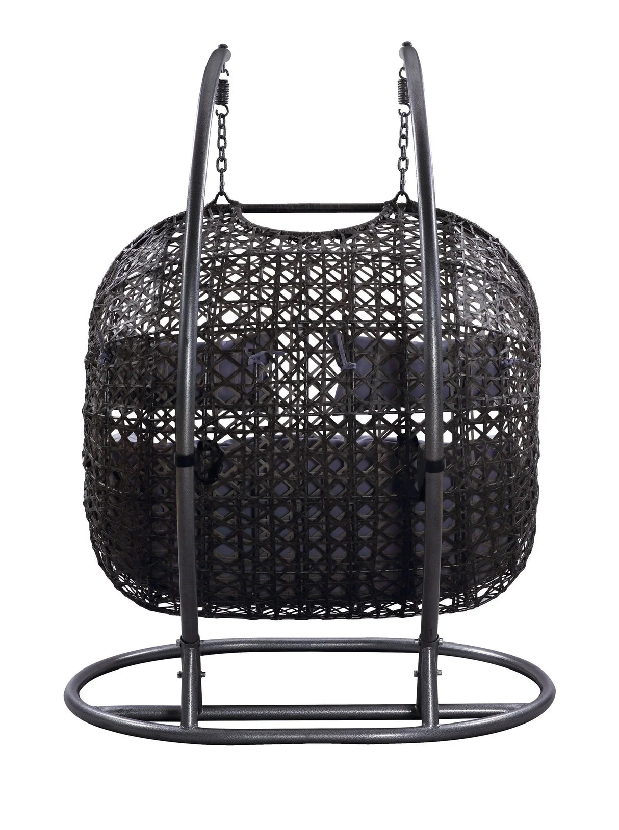Vasant - Wicker Hanging Chair - Gray - Furniture Home Direct