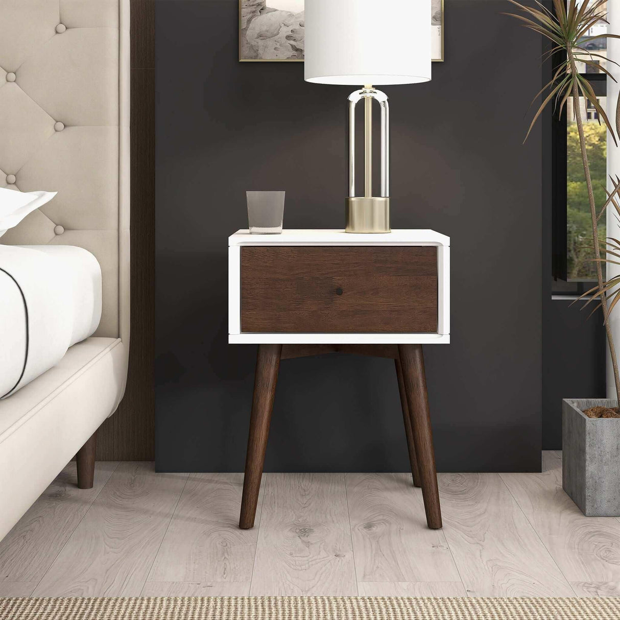 Avery - Modern Design Night Stand - Furniture Home Direct