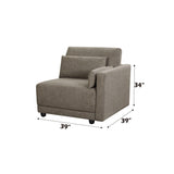 Rylie - Modular Sectional Sofa With Toss Pillows - Furniture Home Direct