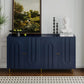 Modern Lacquered 4 Door Cabinet Sideboard Buffet Server Cabinet Storage Cabinet, For Living Room, Entryway, Hallway, Office, Kitchen And Dining Room - Furniture Home Direct