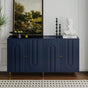 Modern Lacquered 4 Door Cabinet Sideboard Buffet Server Cabinet Storage Cabinet, For Living Room, Entryway, Hallway, Office, Kitchen And Dining Room - Furniture Home Direct