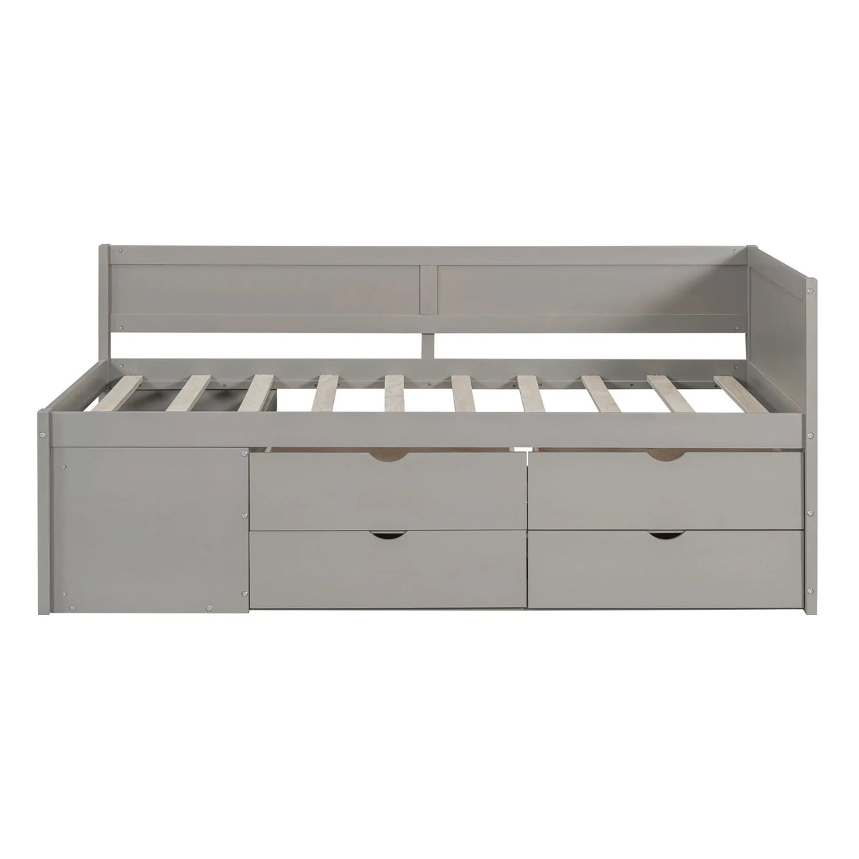 Daybed With Drawers And Shelves - Furniture Home Direct