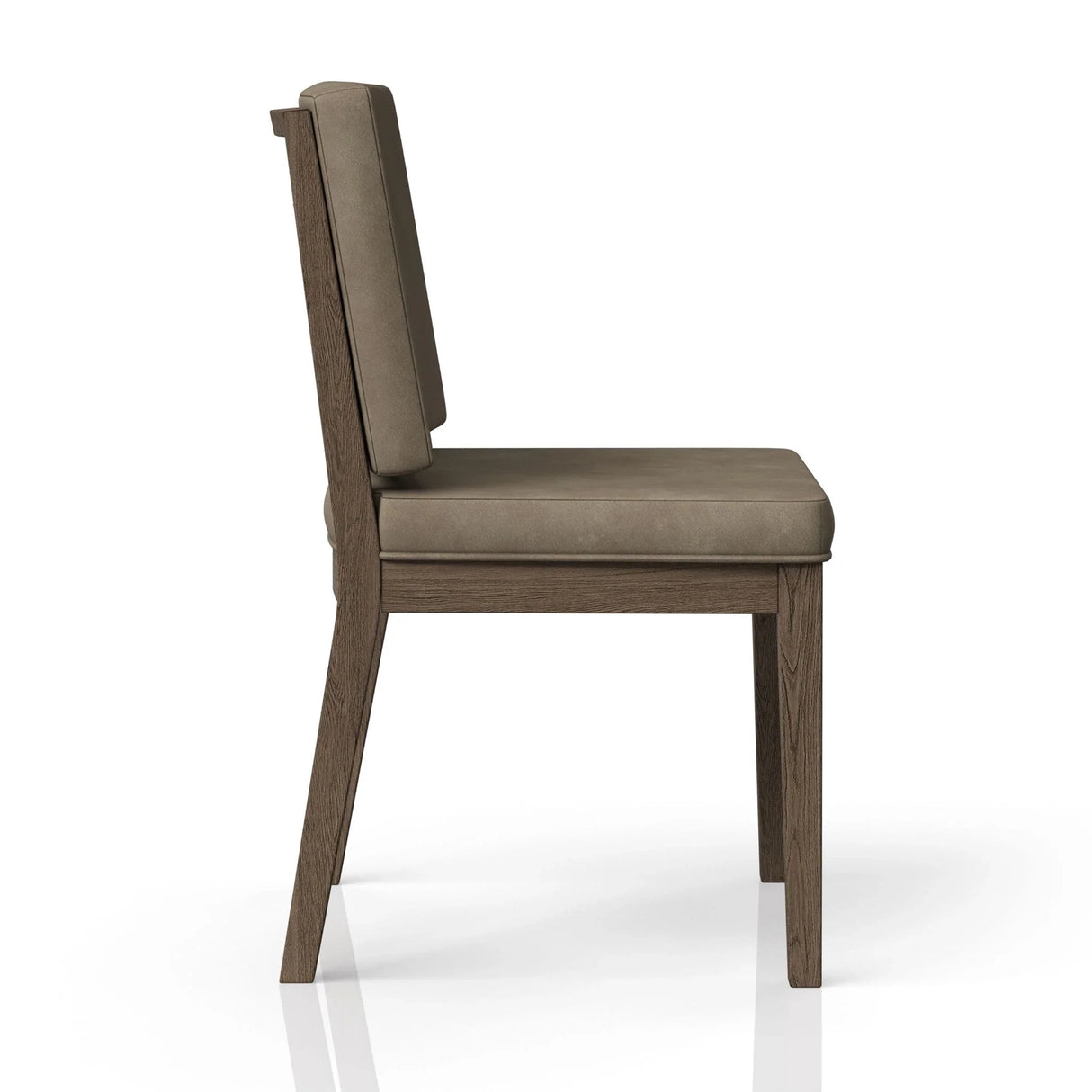 Leather Soft Back Chair (Set of 2) - Light Brown - Furniture Home Direct
