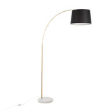 March - Contemporary Floor Lamp & Elegant Finish - Furniture Home Direct