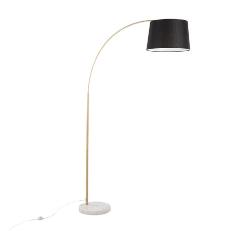 March - Contemporary Floor Lamp & Elegant Finish - Furniture Home Direct