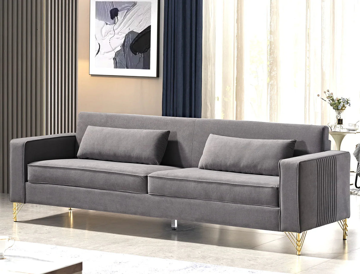 Aesthetic 3 Seater Couch With Classic Modern Appeal And Luxurious Soft Comfort - Furniture Home Direct