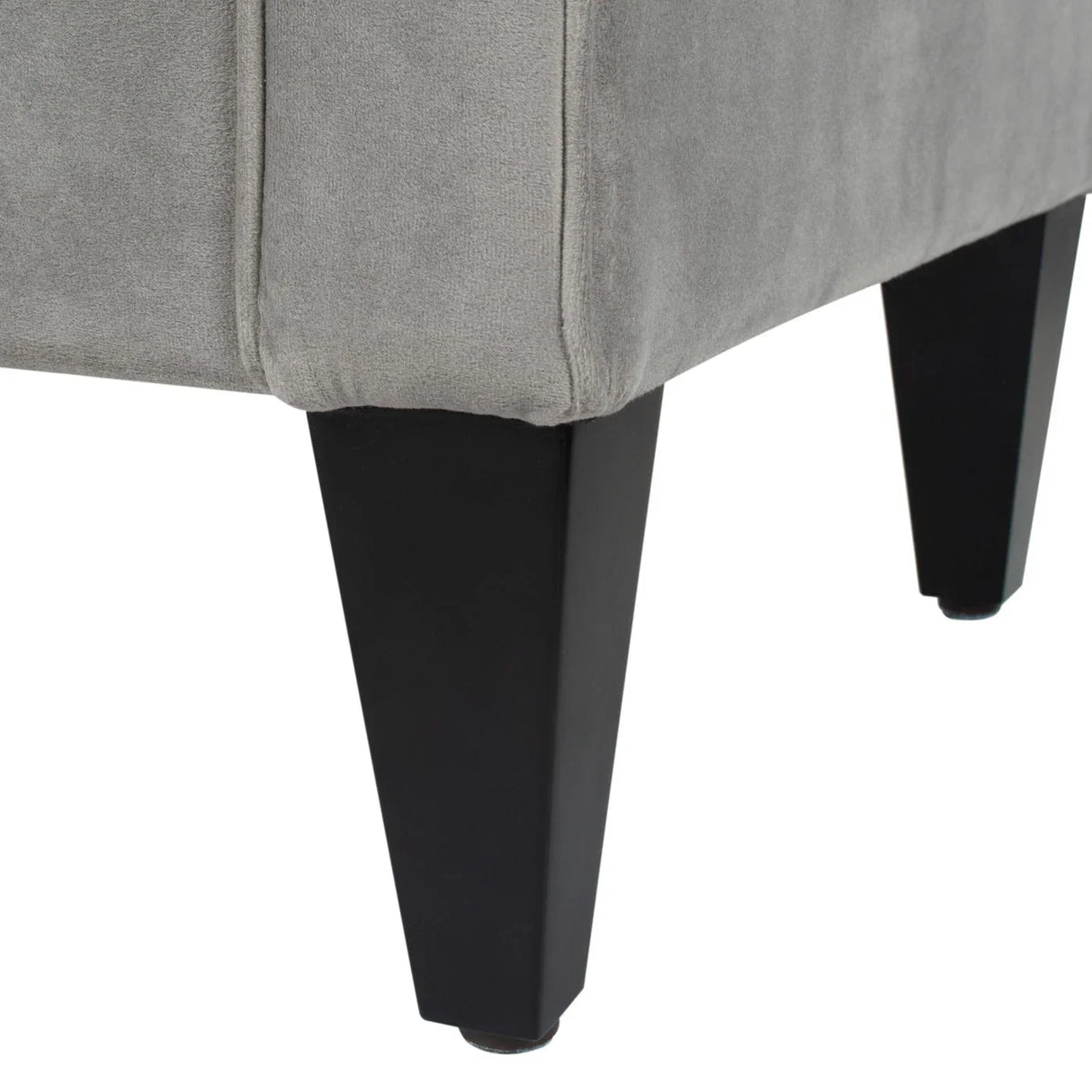 Jacqueline - Tufted Roll Arm Storage Bench - Furniture Home Direct