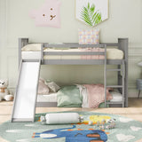 Bunk Bed With Convertible Ladder And Slide - Furniture Home Direct