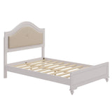 3 Piece Bedroom Set Full Size (Upholstered Headboard and 2 Nightstands) - Furniture Home Direct