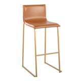 Mara - Contemporary Upholstered Barstool (Set of 2) - Furniture Home Direct