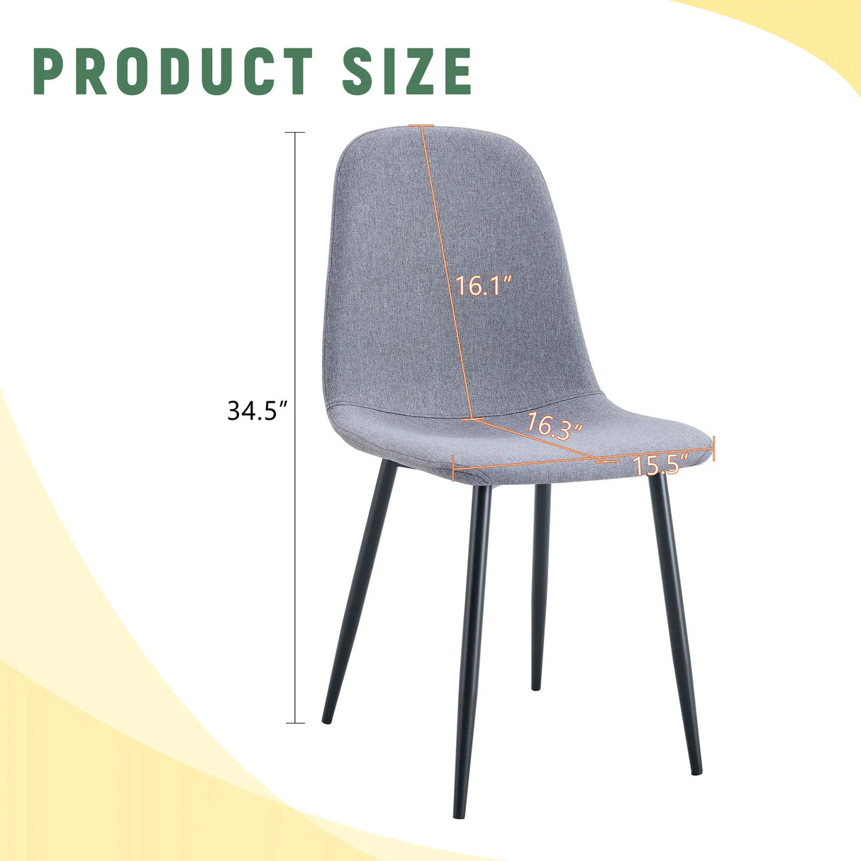 Combined Spoon Chairs, Perfectly Matching Minimalist And Scandinavian Style - Furniture Home Direct