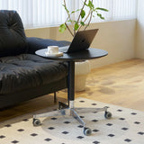 Movable, Adjustable, 360 Swivel Table With Star Base - Furniture Home Direct