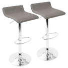 Ale - Contemporary Adjustable Barstool (Set of 2) - Furniture Home Direct