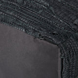 Fredrik - Handcrafted Square Pouf - Furniture Home Direct