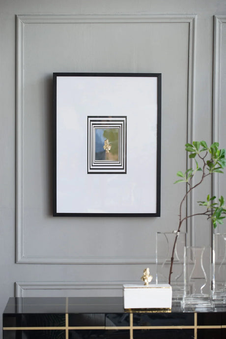 Modern Minimalist Wall Art With Roman Inspired Bust, Wall Decor For Living Room, Entryway, Bedroom - Multicolor - Furniture Home Direct