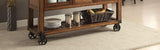 Kadri - Kitchen Cart - Distressed Chestnut - Furniture Home Direct