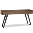 Lowry - Console Sofa Table Handcrafted - Furniture Home Direct