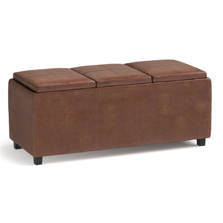 Avalon - Upholstered Storage Ottoman - Furniture Home Direct
