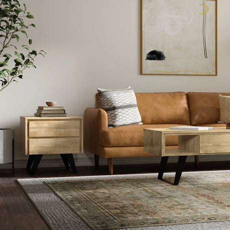 Lowry - Side Table - Natural - Furniture Home Direct