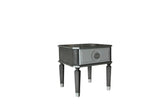 House Beatrice - End Table - Charcoal / Light Gray - Furniture Home Direct