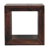 Solis - Open Side Table - Brown - Furniture Home Direct