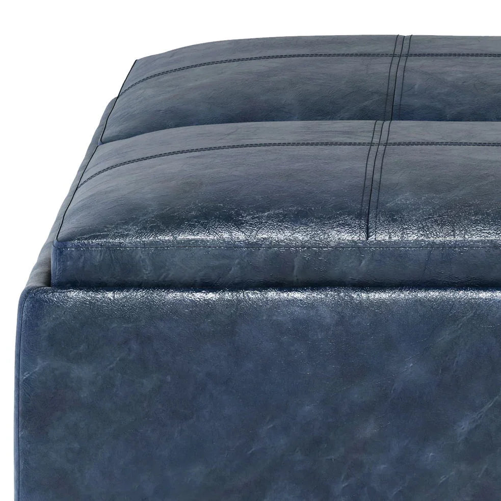 Avalon - Square Coffee Table, Storage Ottoman - Furniture Home Direct