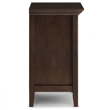 Amherst - Bedside Table - Russet Brown - Furniture Home Direct