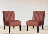 Reese - Mid-Century Modern Accent Chairs With Minimalist Design (Set of 2) - Furniture Home Direct