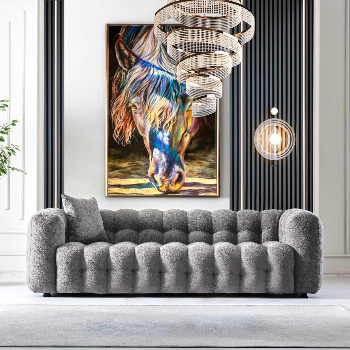 Eden - Modern Tufted Chesterfield Sofa - Furniture Home Direct