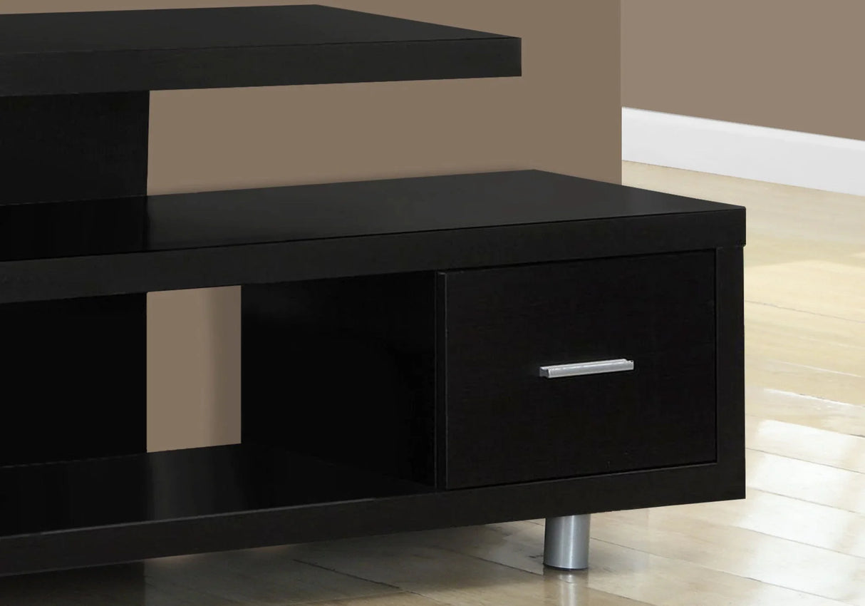 TV Stand, Console, Media Entertainment Center Storage Cabinet, Contemporary & Modern - Furniture Home Direct