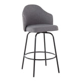 Ahoy - Contemporary Fixed Height Counter Stool (Set of 2) - Furniture Home Direct