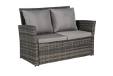 7 Piece Patio Set - Gray - Furniture Home Direct