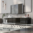 Modern Stylish Extendabletv Stand TV Cabinet For 80" TV - Furniture Home Direct