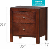 Charming Nightstand With Drawers - Furniture Home Direct