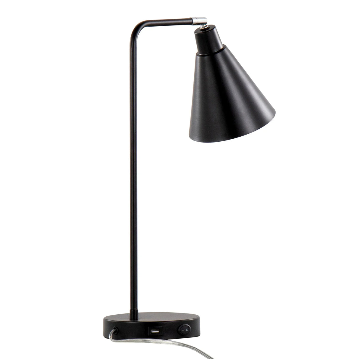 Pix - Contemporary Task Lamp Built In USB Port - Furniture Home Direct