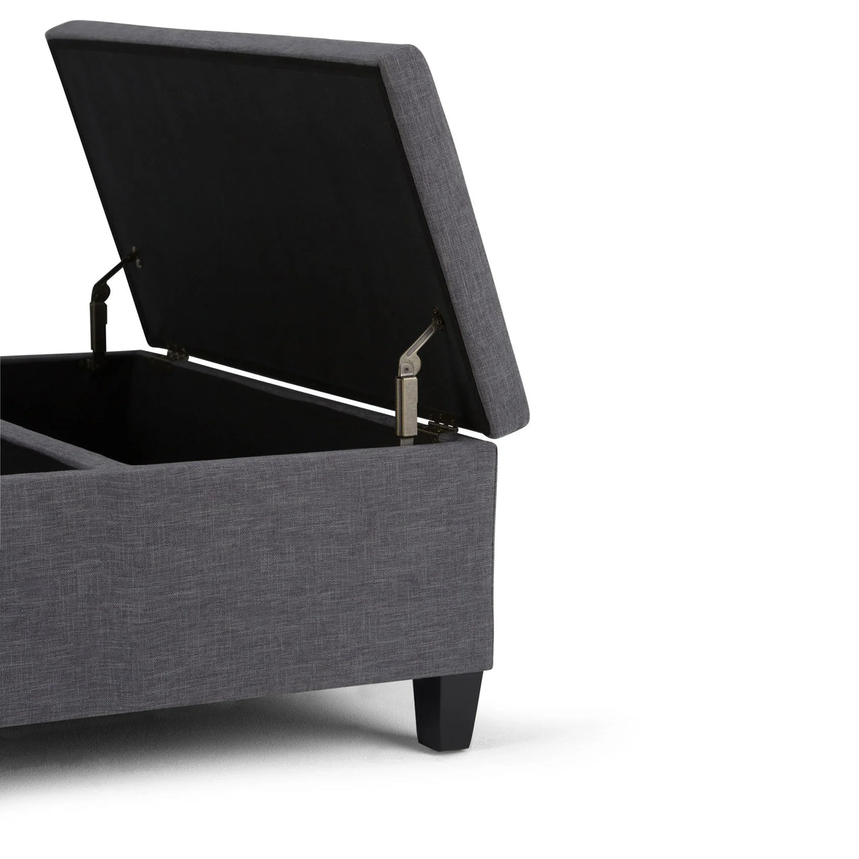 Ellis - Coffee Table Storage Ottoman Contemporary Design - Furniture Home Direct