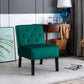 Reese - Living Room Armless Button Tufted Pattern Accent Chair (Set of 2) - Furniture Home Direct