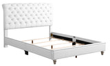 Elegant Transitional Upholstered Bed - Furniture Home Direct