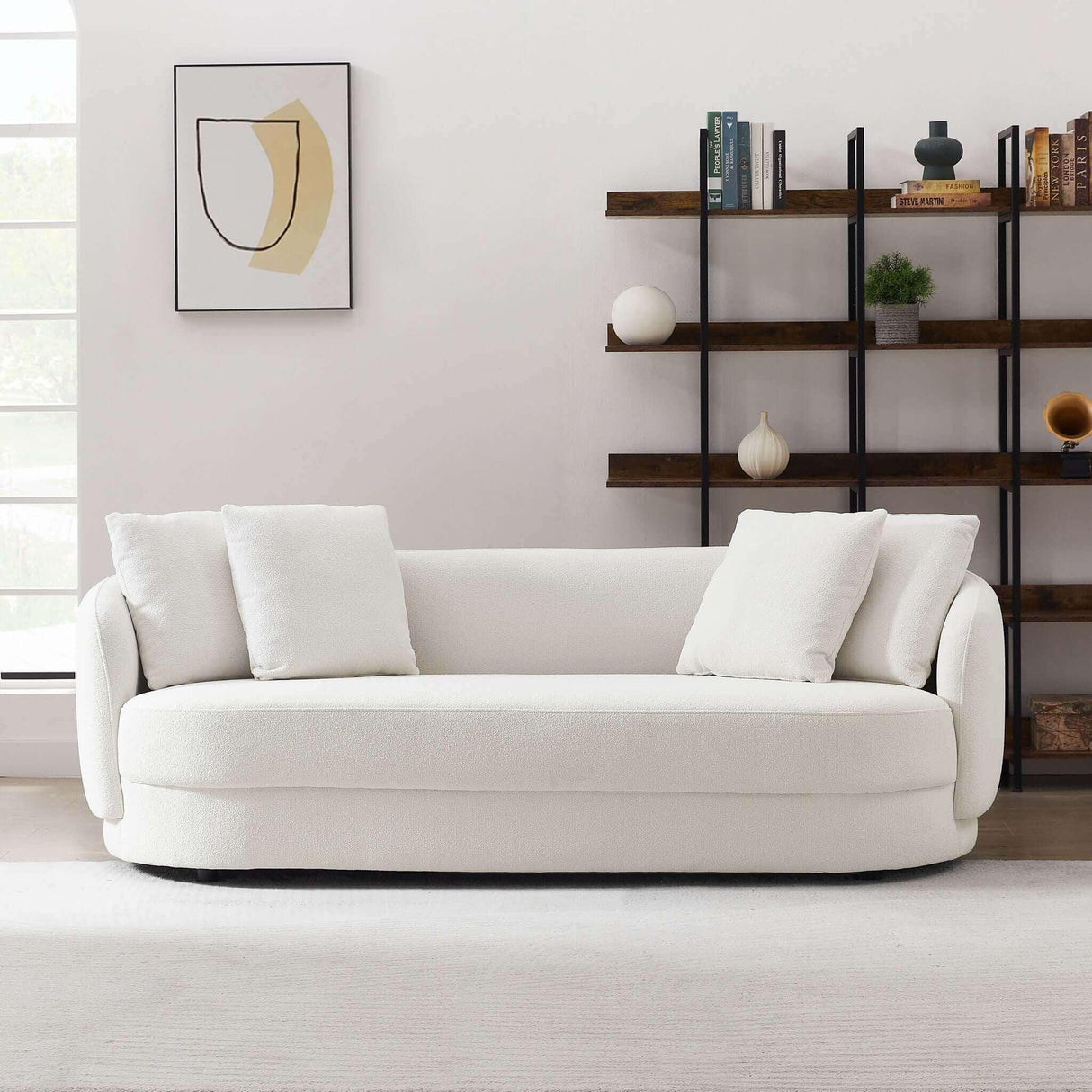 Dylan - Modern French Boucle Sofa - Furniture Home Direct