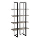 Bookshelf, Bookcase, Etagere, 4 Tier, Office, Contemporary & Modern - Furniture Home Direct