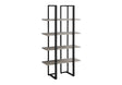 Bookshelf, Bookcase, Etagere, 4 Tier, Office, Contemporary & Modern - Furniture Home Direct