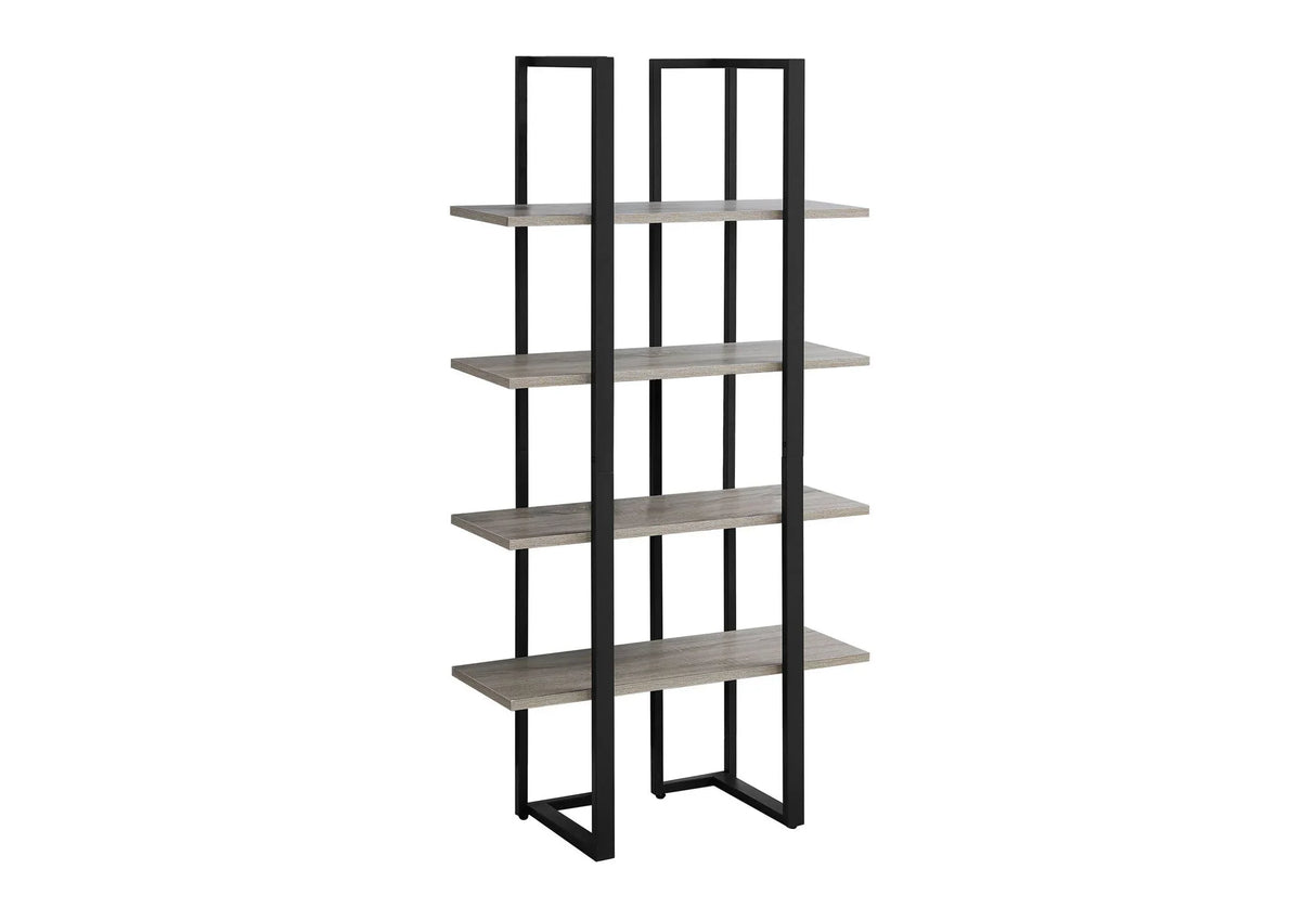 Bookshelf, Bookcase, Etagere, 4 Tier, Office, Contemporary & Modern - Furniture Home Direct