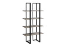 Bookshelf, Bookcase, Etagere, 4 Tier, Office, Contemporary & Modern - Furniture Home Direct