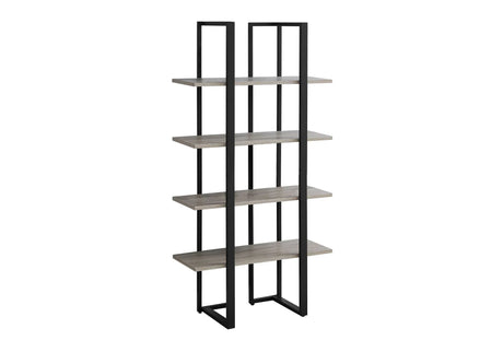Bookshelf, Bookcase, Etagere, 4 Tier, Office, Contemporary & Modern - Furniture Home Direct