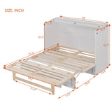 Murphy Bed With Large Drawers And Stylish Design - Furniture Home Direct