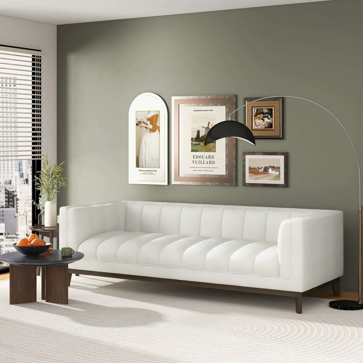 Melissa - Mid Century Modern Sofa - Furniture Home Direct