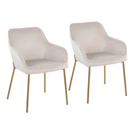 Daniella - Contemporary Dining Chair (Set of 2) - Furniture Home Direct
